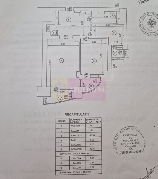 2 camere, Prima inchiriere – Nerva Traian – disponibil imediat